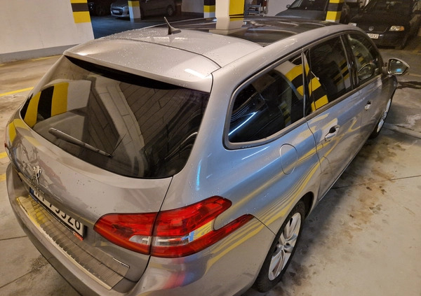 Peugeot 308 cena 53000 przebieg: 77000, rok produkcji 2016 z Warszawa małe 92